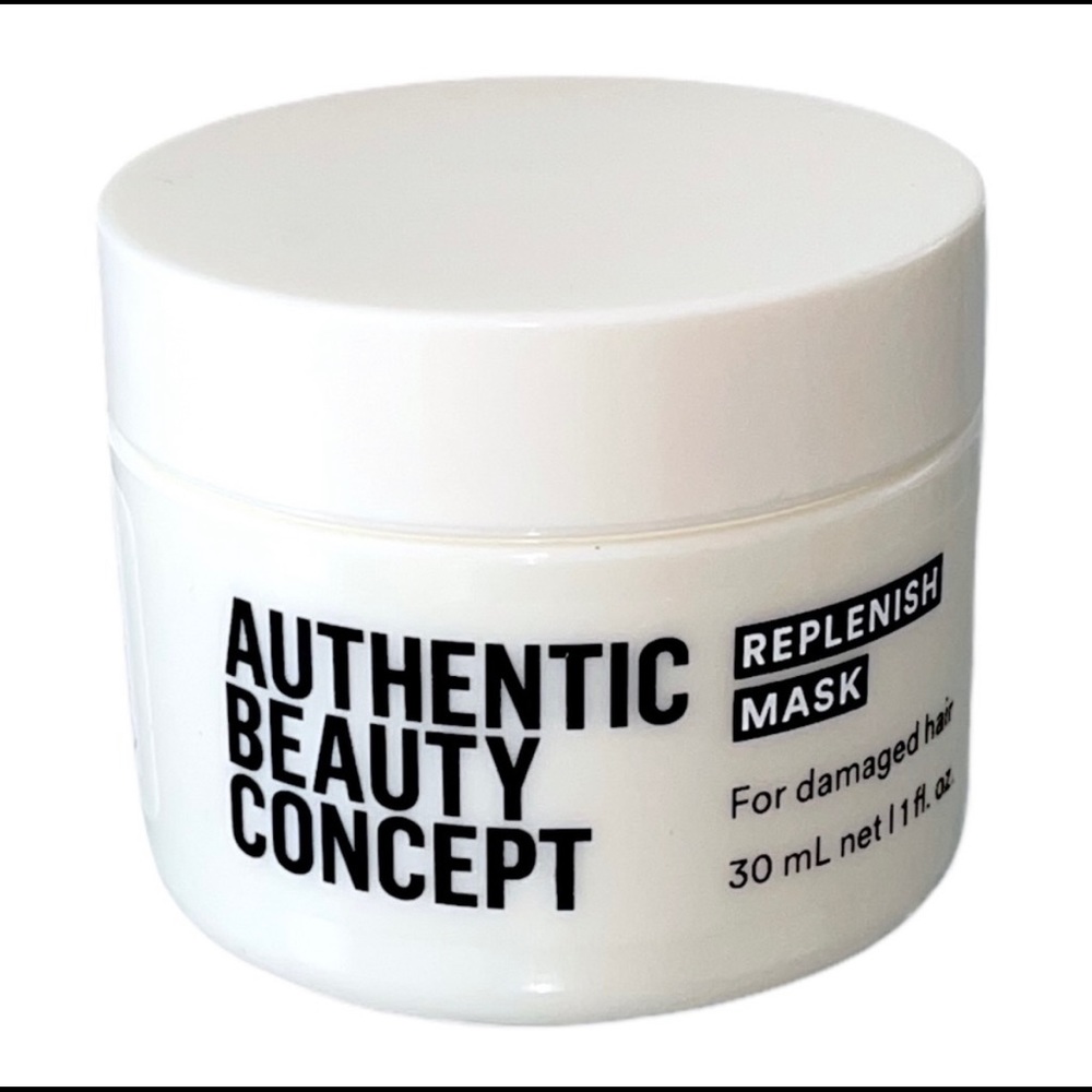 Authentic Beauty Concept replenish mask for damaged hair. Size 30 ml/1 fl oz New